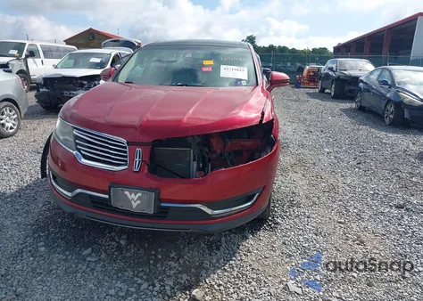 2017 Lincoln Mkx Reserve from USA, damaged, VIN 2LMPJ8LR6HBL44835